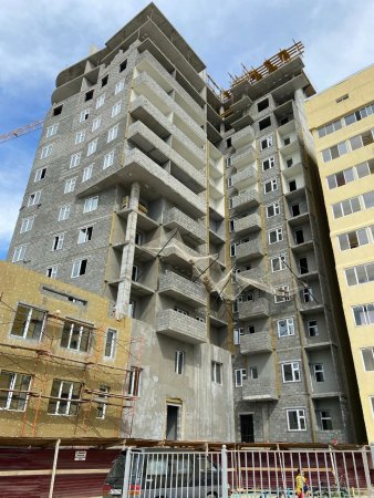 О ходе строительных работ на объекте "Многоквартирный жилой дом по ул. Автодорожная в квартале 11 г. Якутска, 16-этажный жилой дом (2 очередь)"