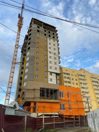 О ходе строительных работ на объекте  «Многоквартирный жилой дом по ул. Автодорожная в квартале 11 г. Якутска, 16-этажный жилой дом (2 очередь)»
